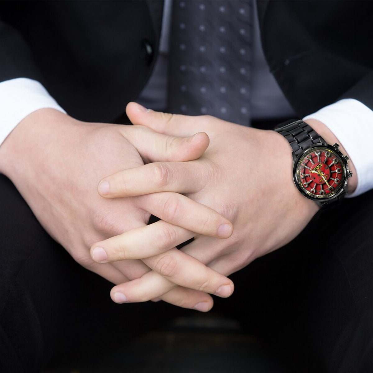 Time To Snap-On - Personalized Mechanic Hand Watch