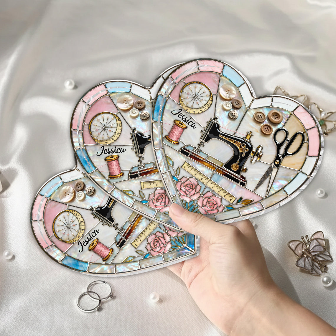 Love Sewing - Personalized Sewing Catch-All Tray