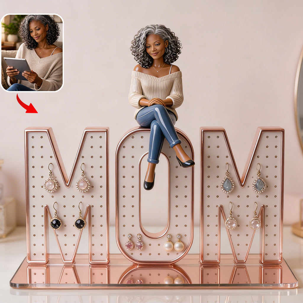 Timeless Beauty - Perfect Mother's Day Gift - Personalized Mother Jewelry Holder
