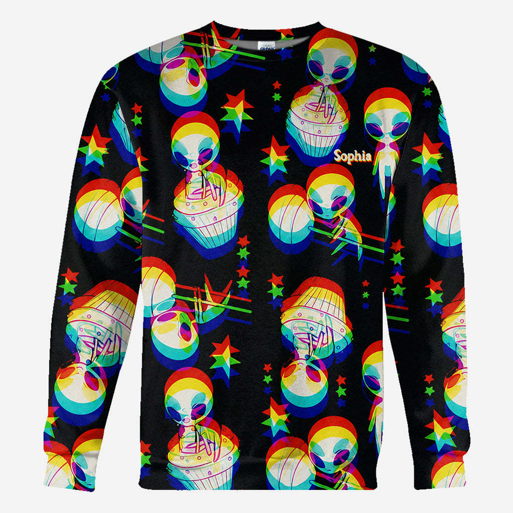 Aliens - Personalized Alien All Over Shirt