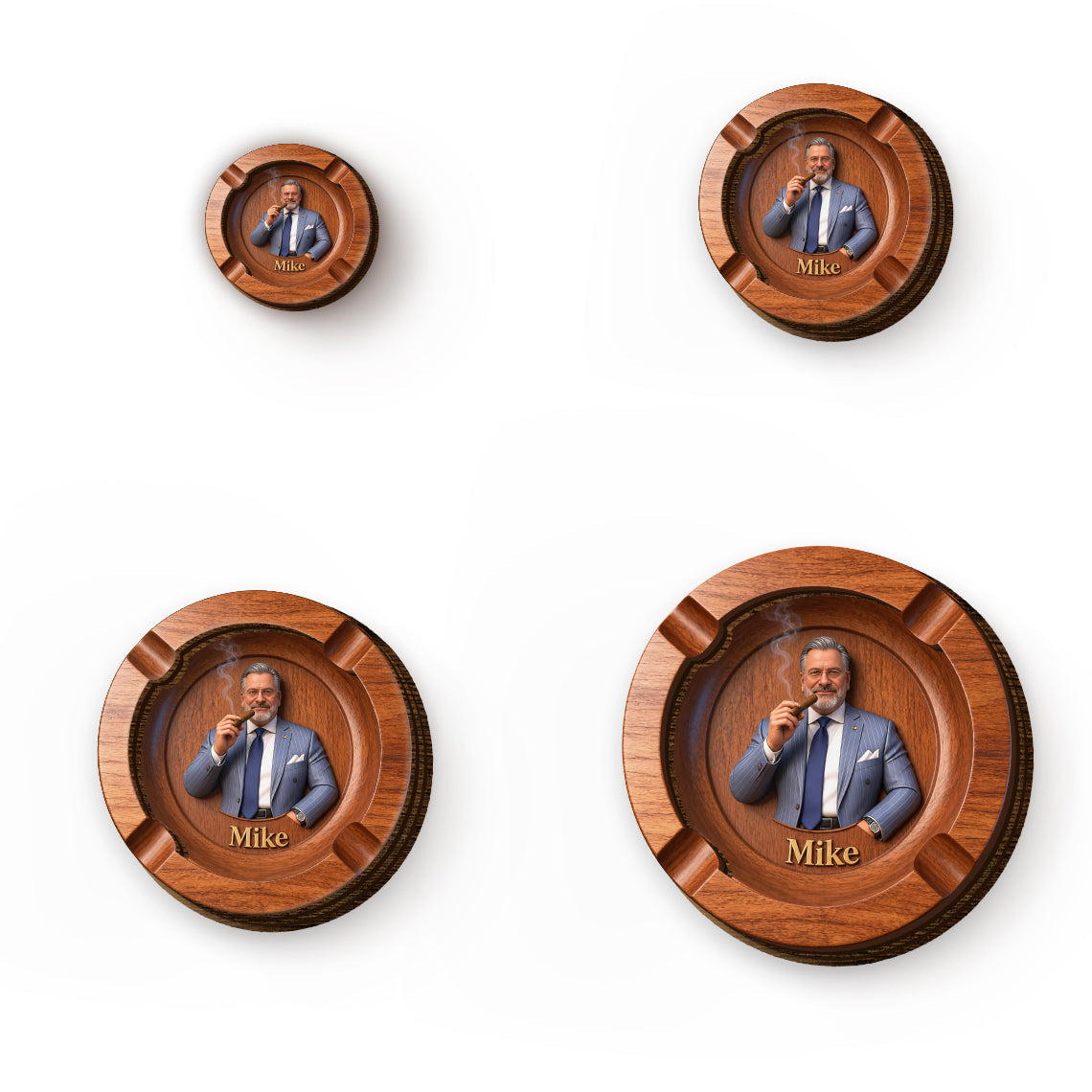 Luxury Gentleman Gift - Personalized Luxury Ashtray For Cigars