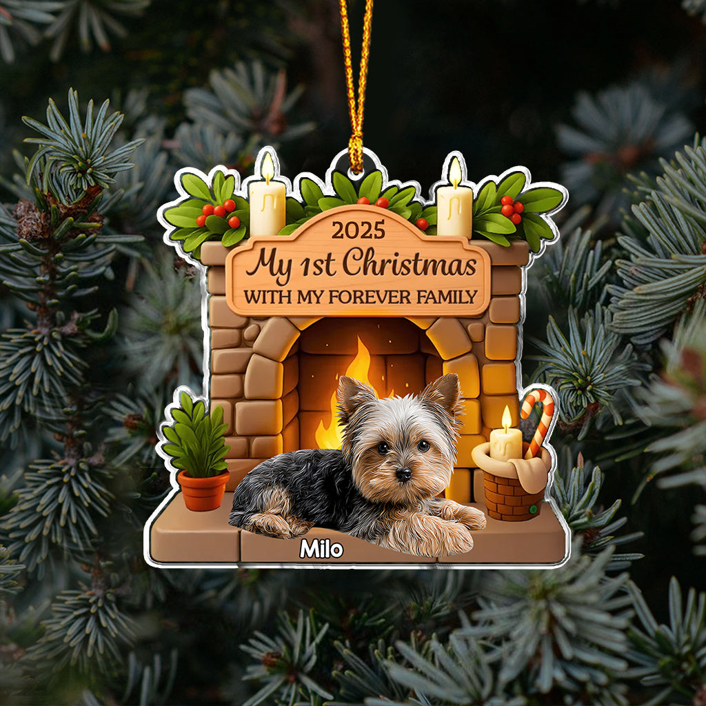 My 1st Christmas - Personalized Dog Ornament