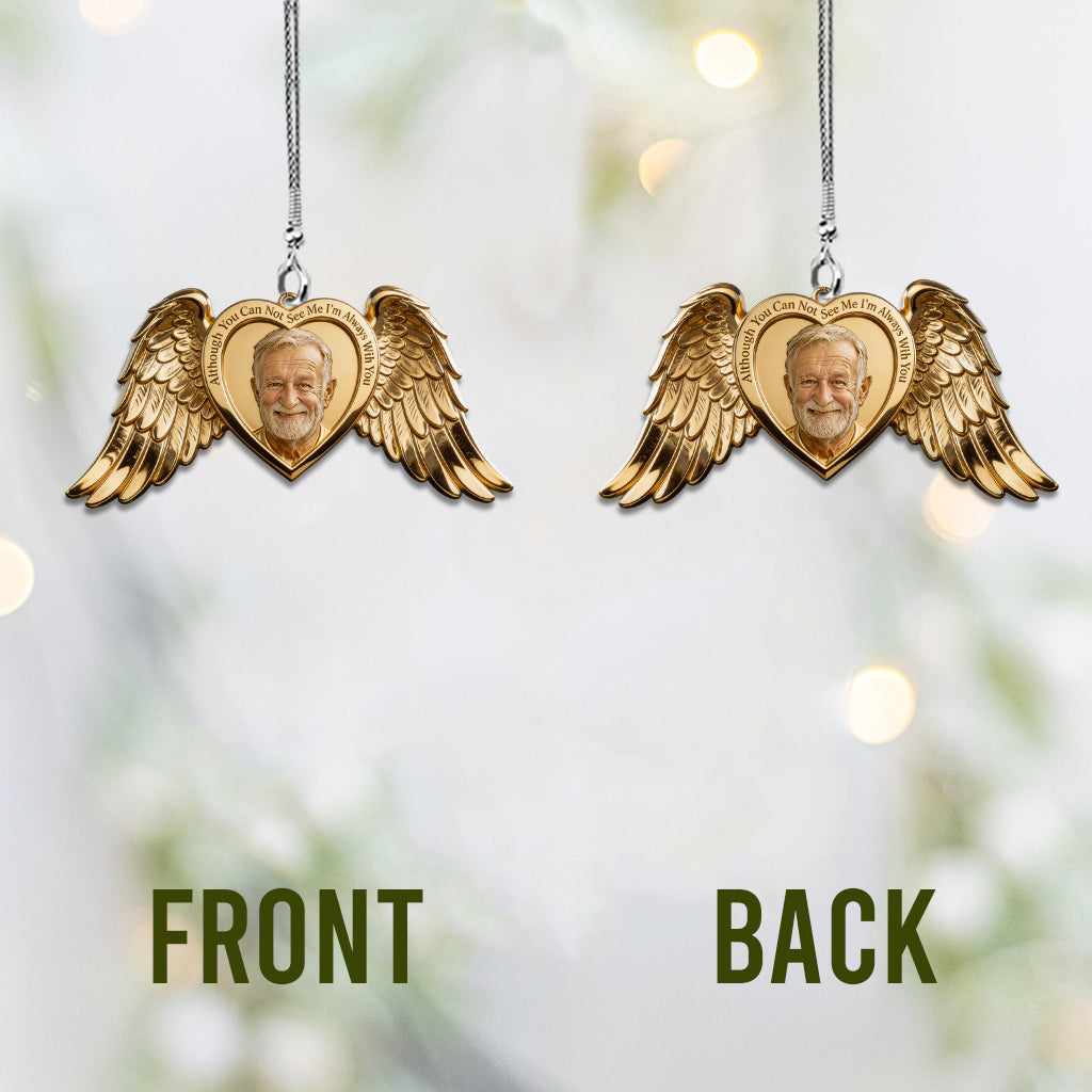 Memorial Gift, I'm Always With You - Personalized Memorial Car Ornament