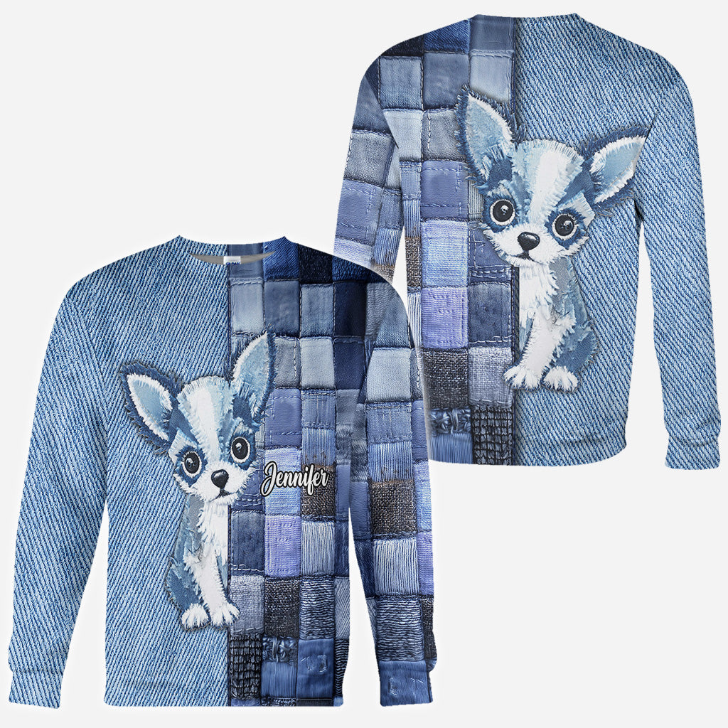 Love Chihuahua - Personalized Dog All Over Shirt