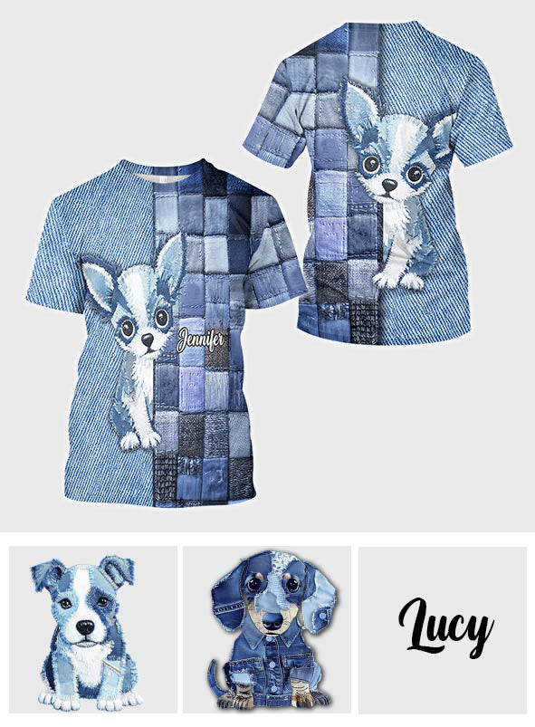 Love Chihuahua - Personalized Dog All Over Shirt