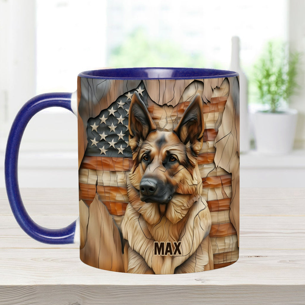 The Strong One - Personalized Dog Accent Mug