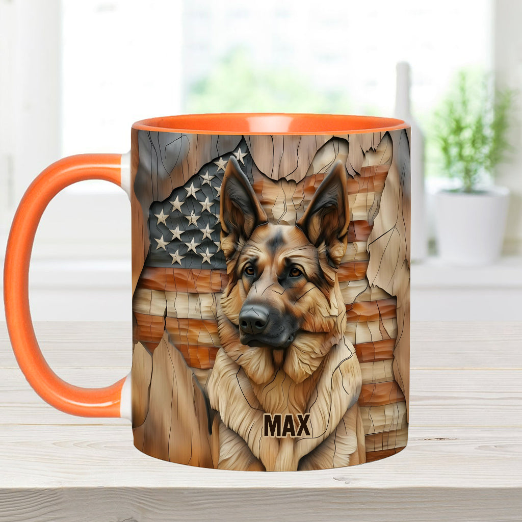The Strong One - Personalized Dog Accent Mug