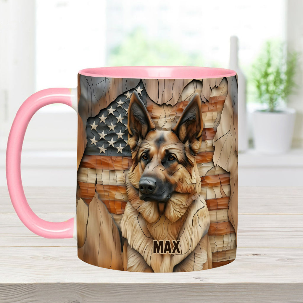 The Strong One - Personalized Dog Accent Mug