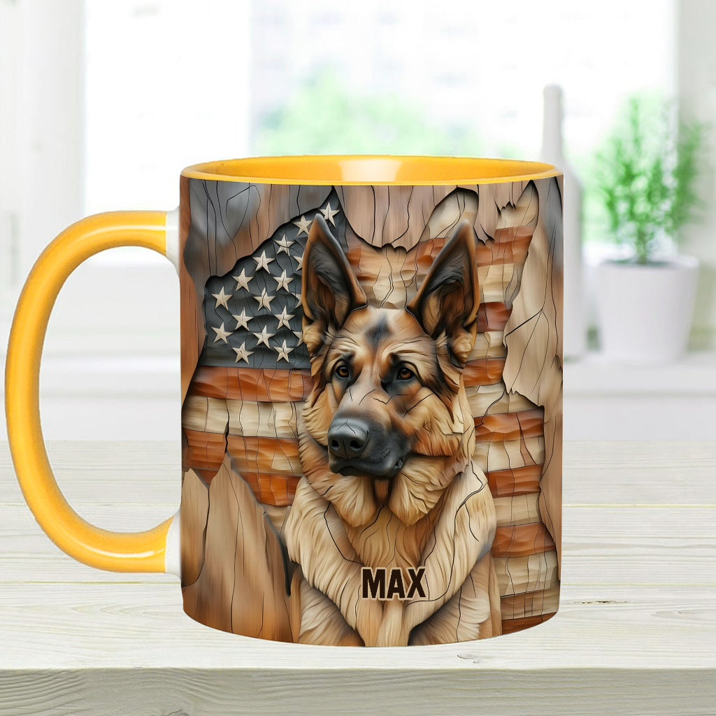 The Strong One - Personalized Dog Accent Mug
