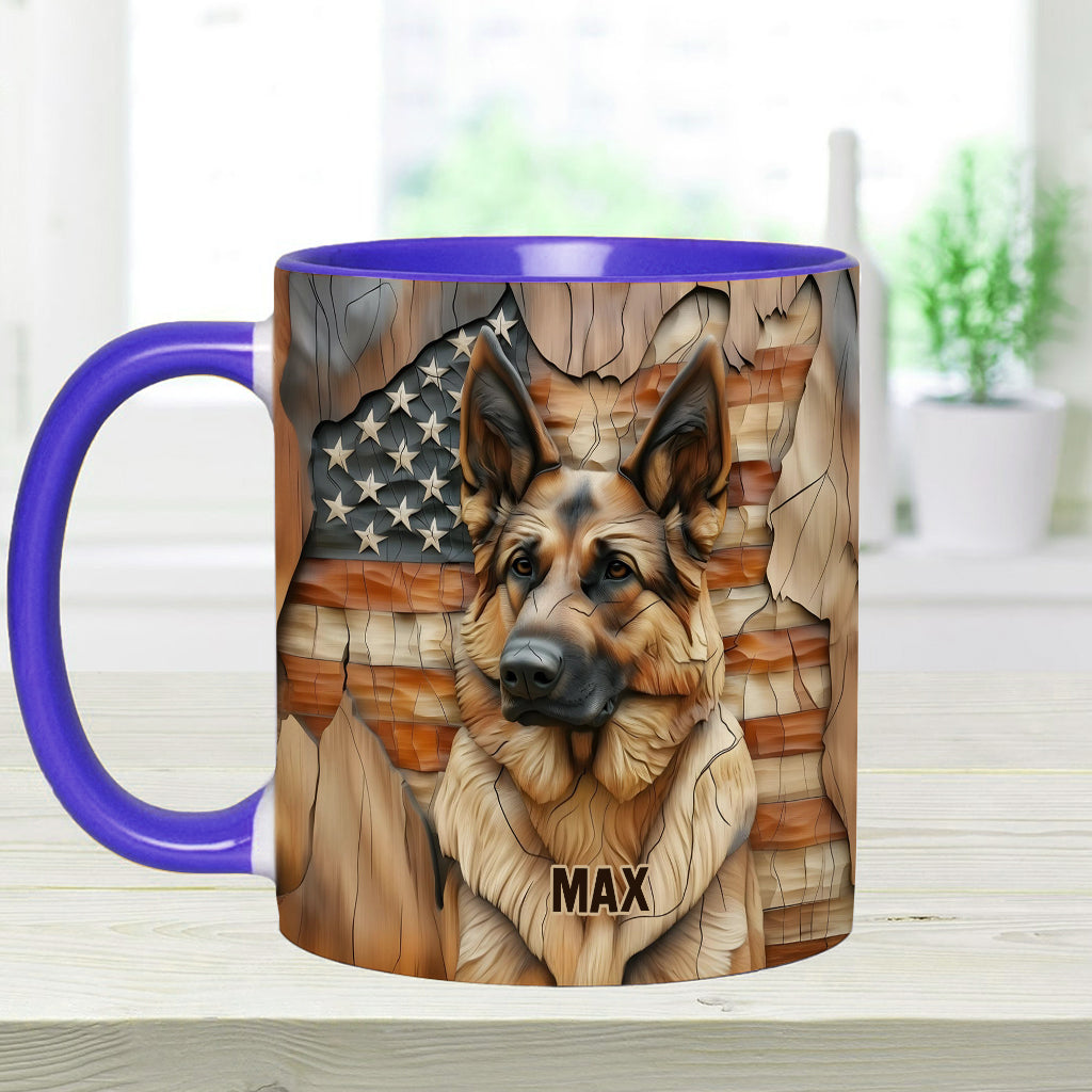 The Strong One - Personalized Dog Accent Mug