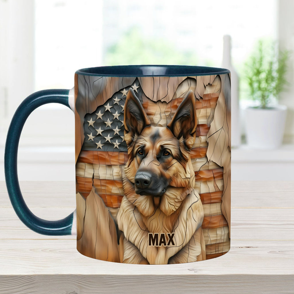 The Strong One - Personalized Dog Accent Mug