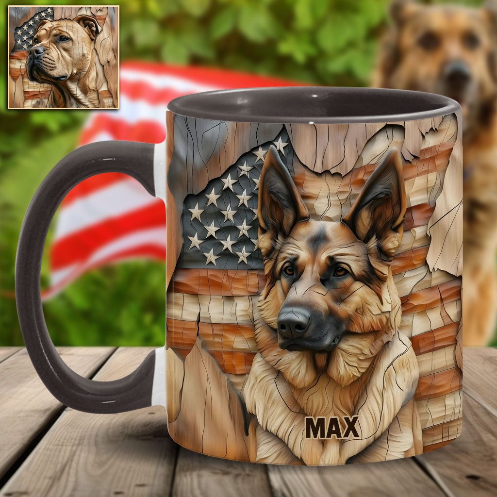 The Strong One - Personalized Dog Accent Mug