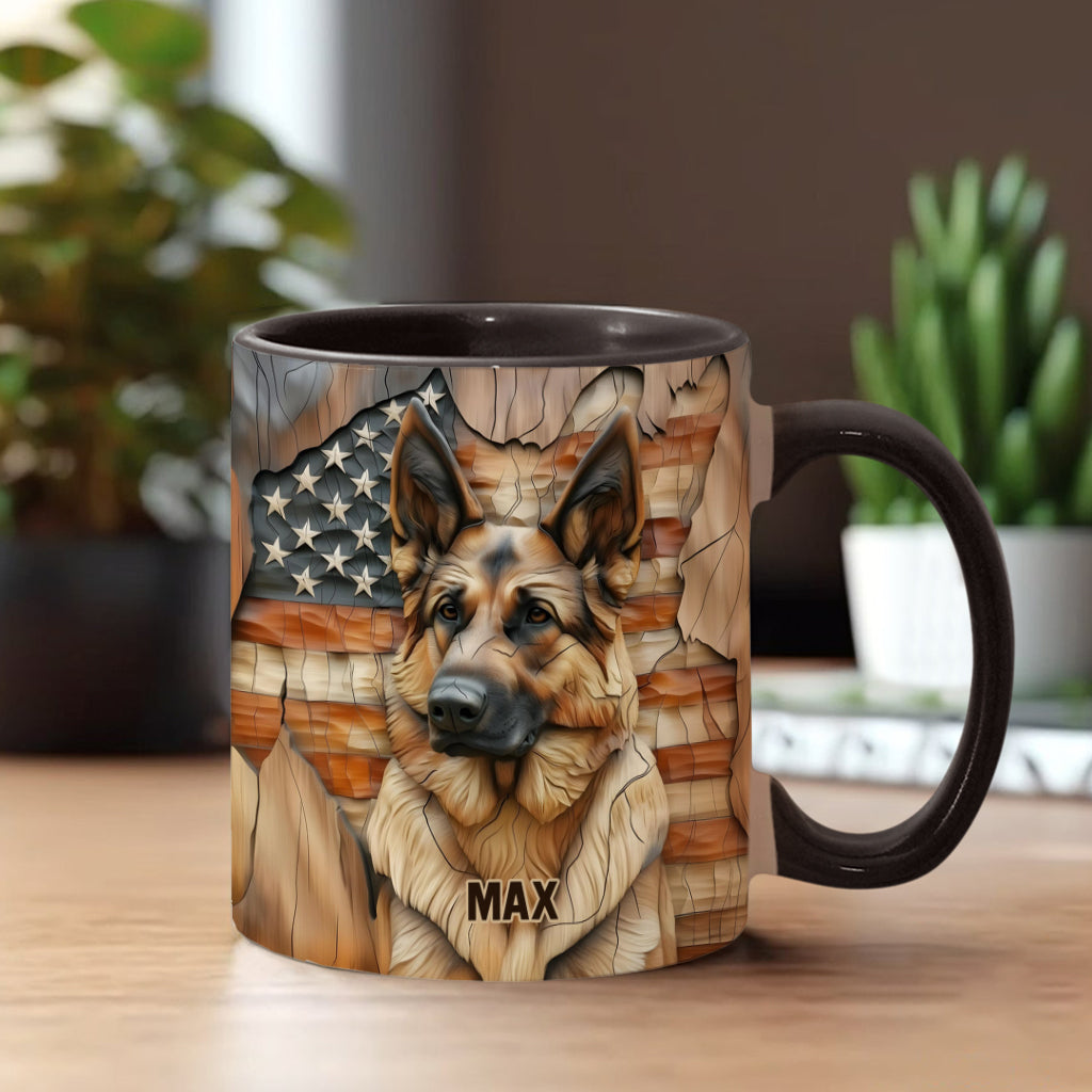 The Strong One - Personalized Dog Accent Mug
