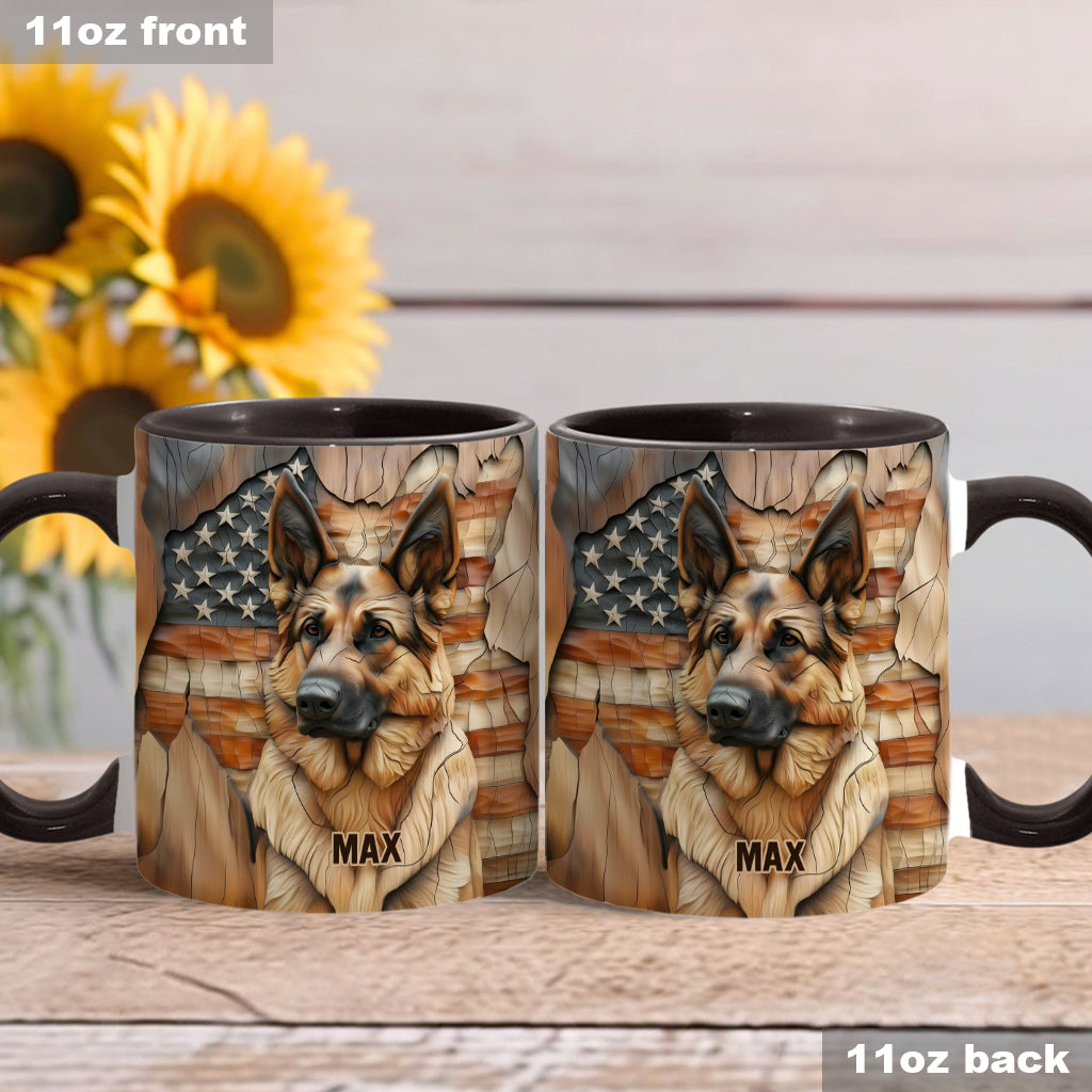 The Strong One - Personalized Dog Accent Mug