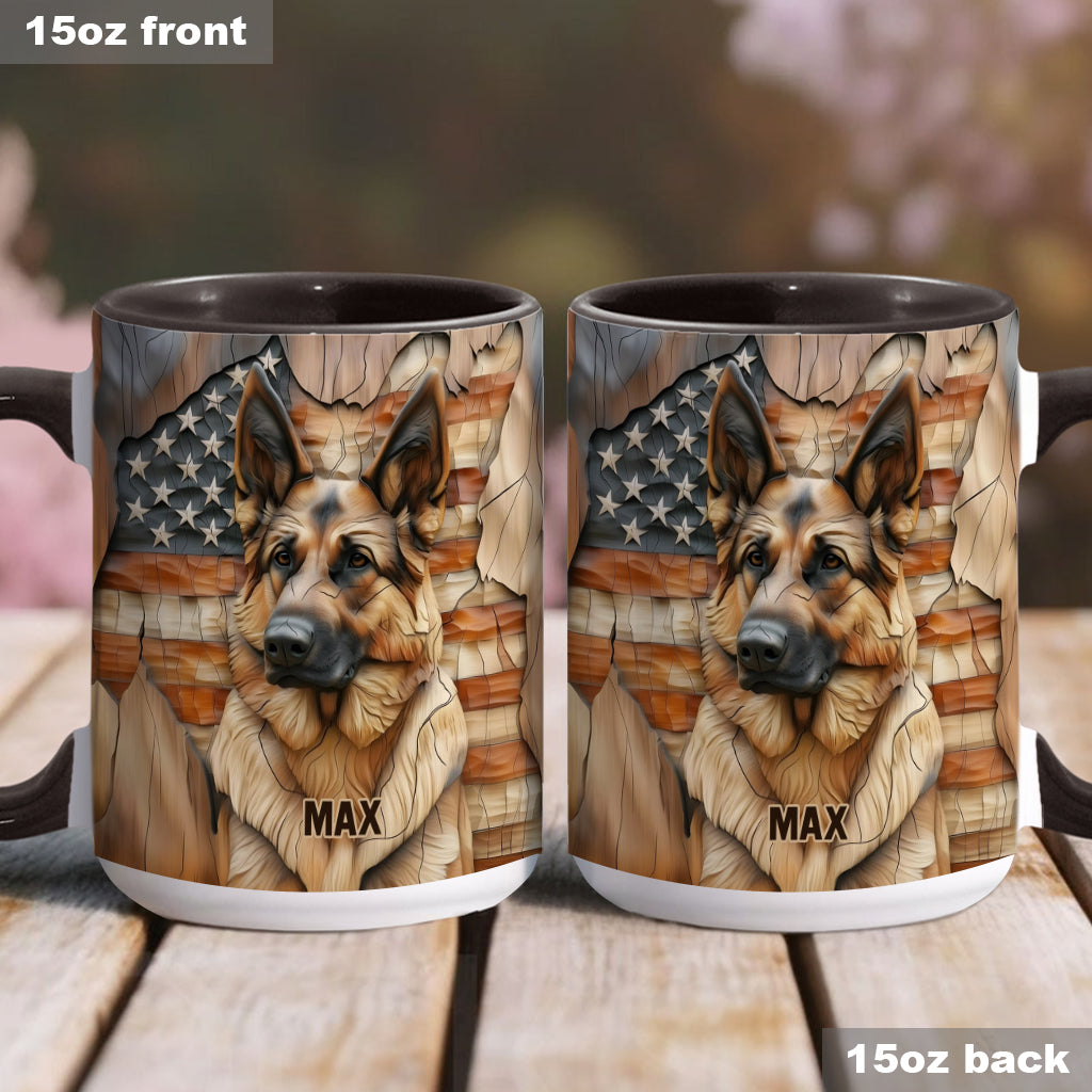The Strong One - Personalized Dog Accent Mug