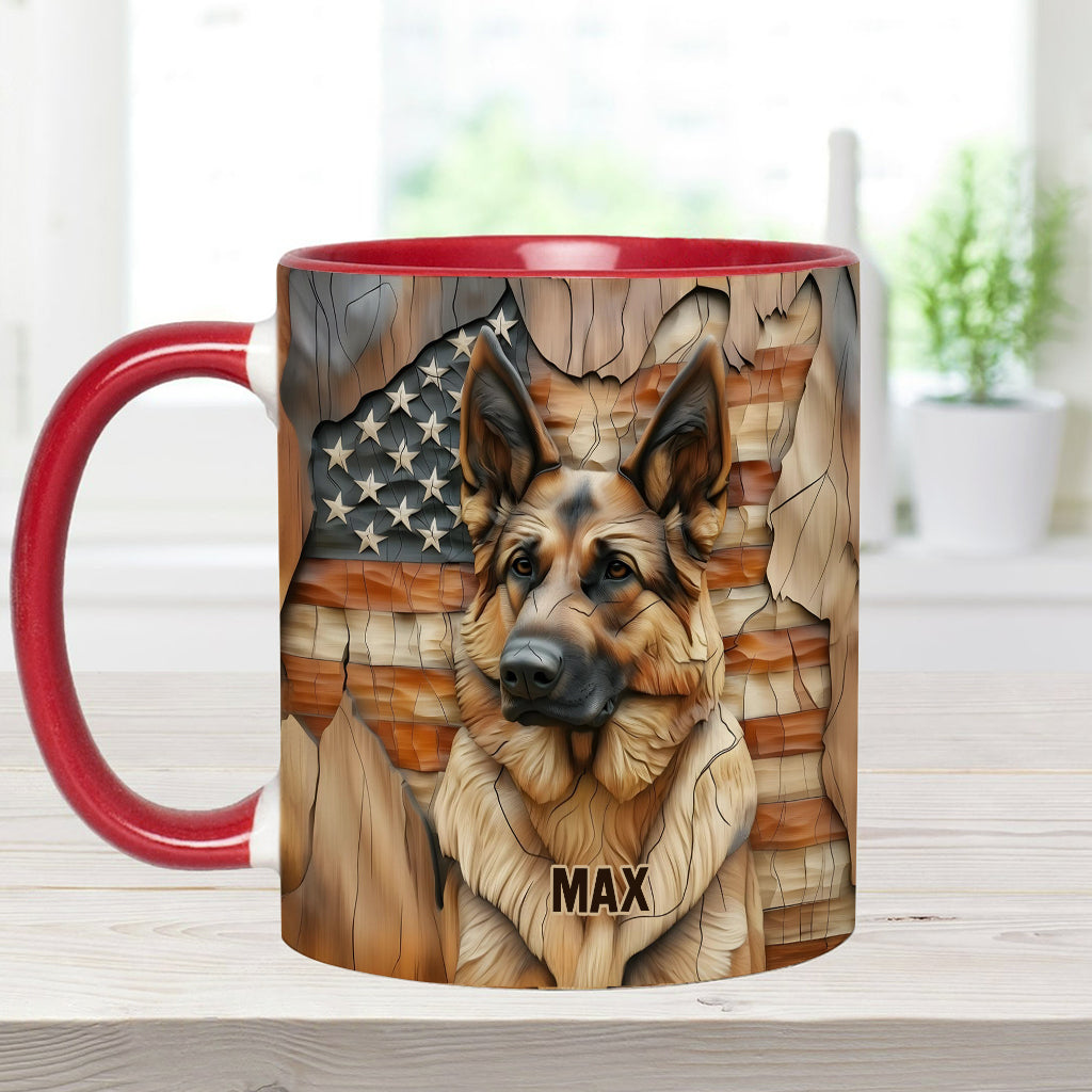 The Strong One - Personalized Dog Accent Mug