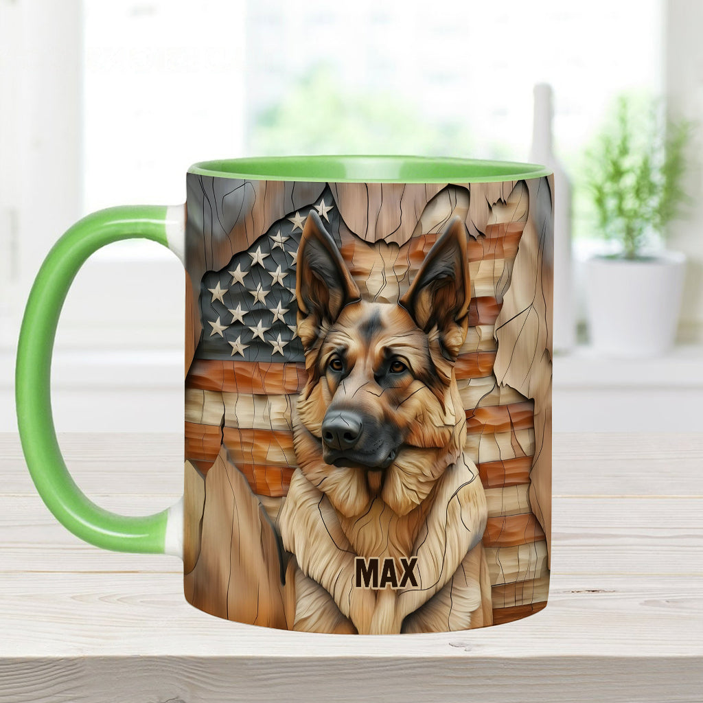 The Strong One - Personalized Dog Accent Mug