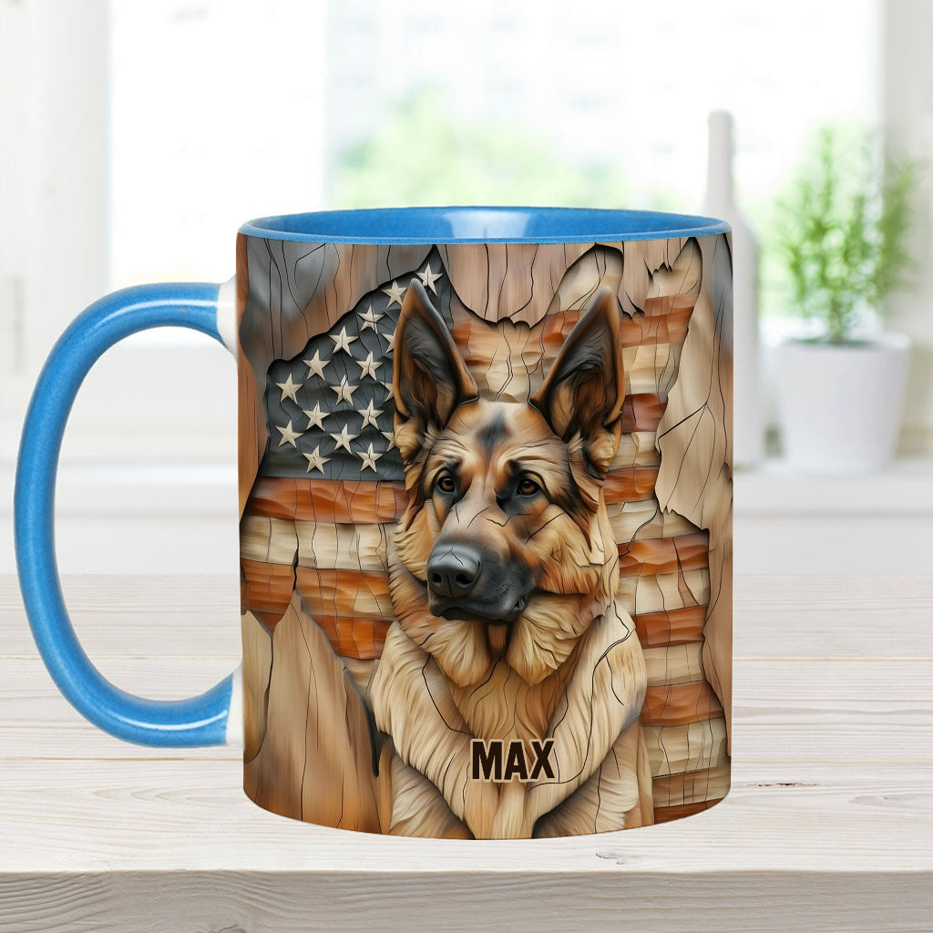 The Strong One - Personalized Dog Accent Mug