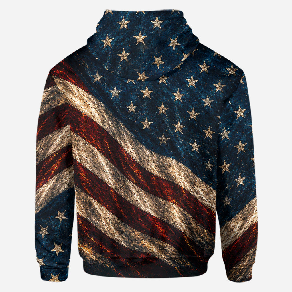Real American - Personalized Patriot All Over Shirt