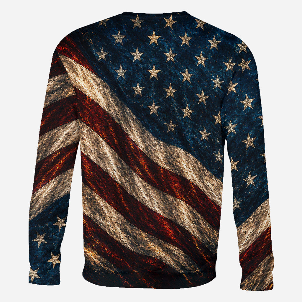 Real American - Personalized Patriot All Over Shirt