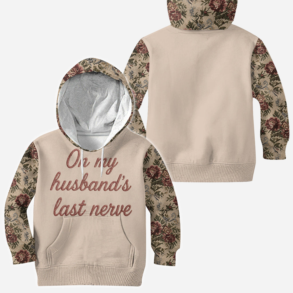 On My Boyfriend's Last Nerve - Personalized Couple All Over Shirt