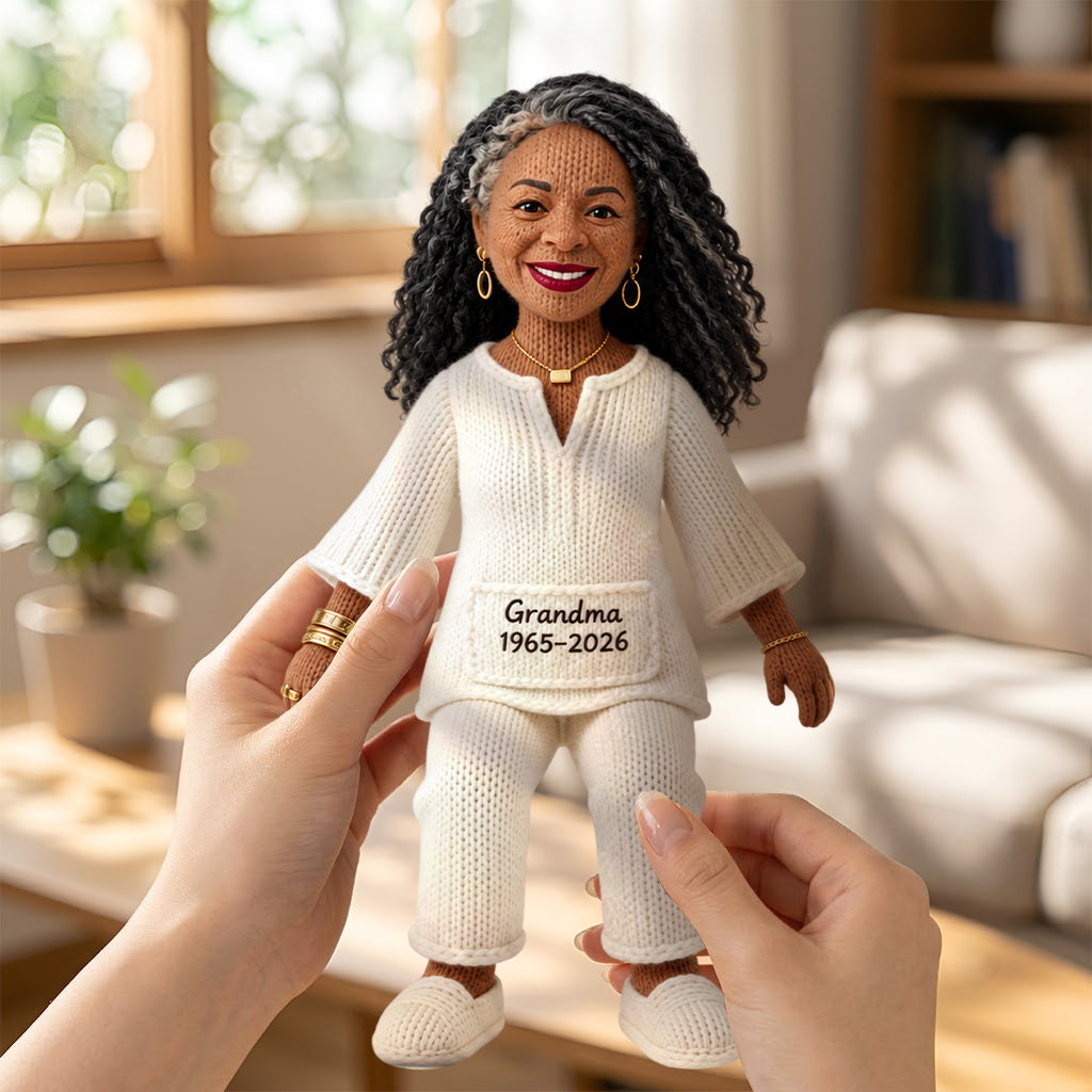Custom From Any Photo - Personalized Memorial Posable Plush Doll