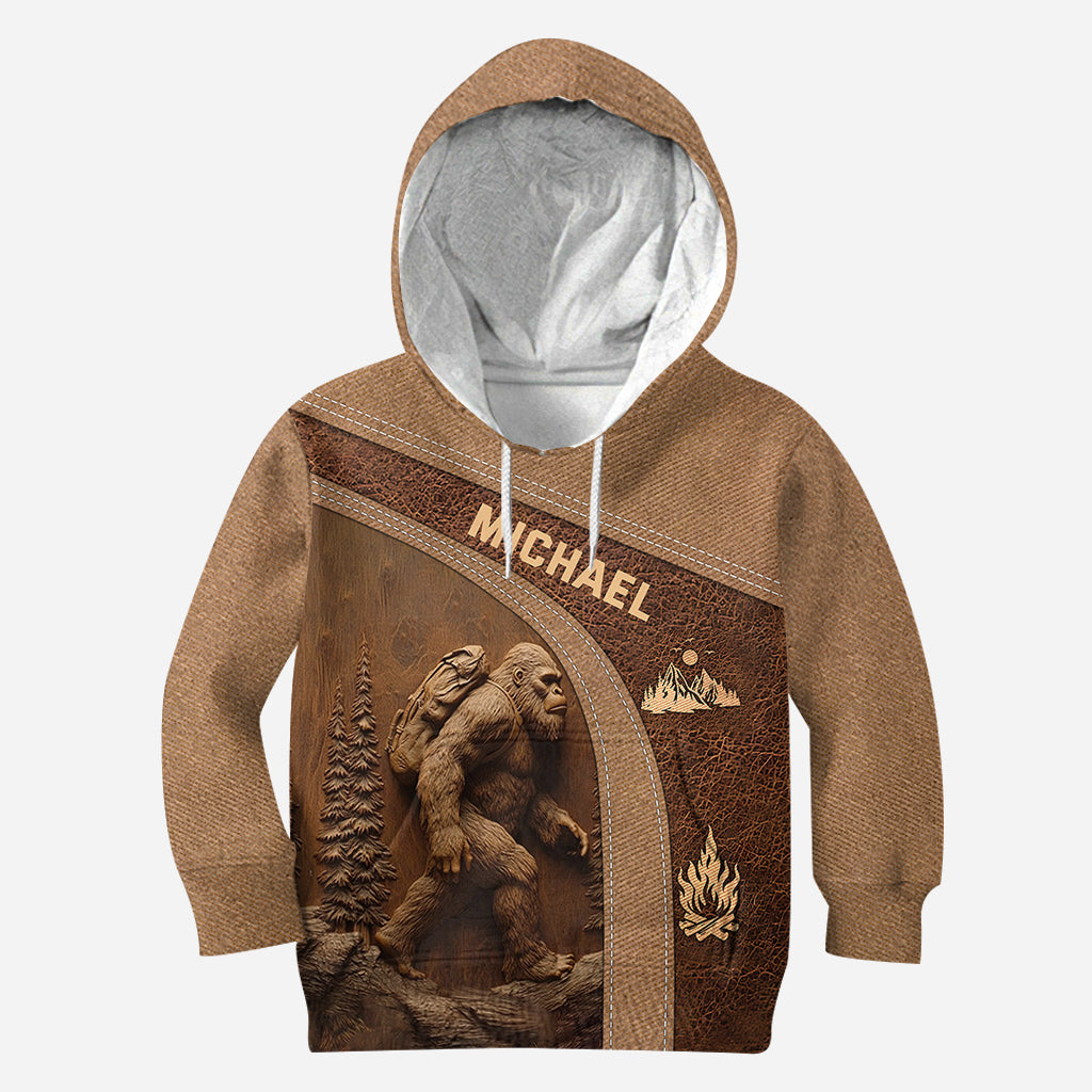 Sasquatch - Personalized Hiking All Over Shirt