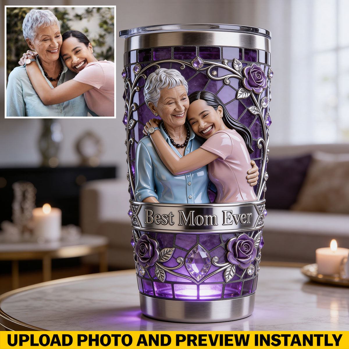 Mother Gift Idea - Personalized Mother Tumbler