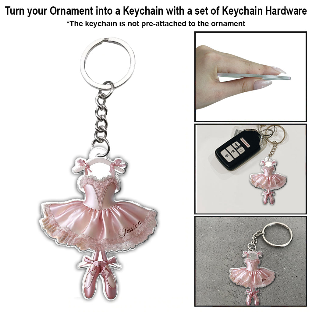 Perfect Gift For Ballet Lovers - Personalized Ballet Ornament