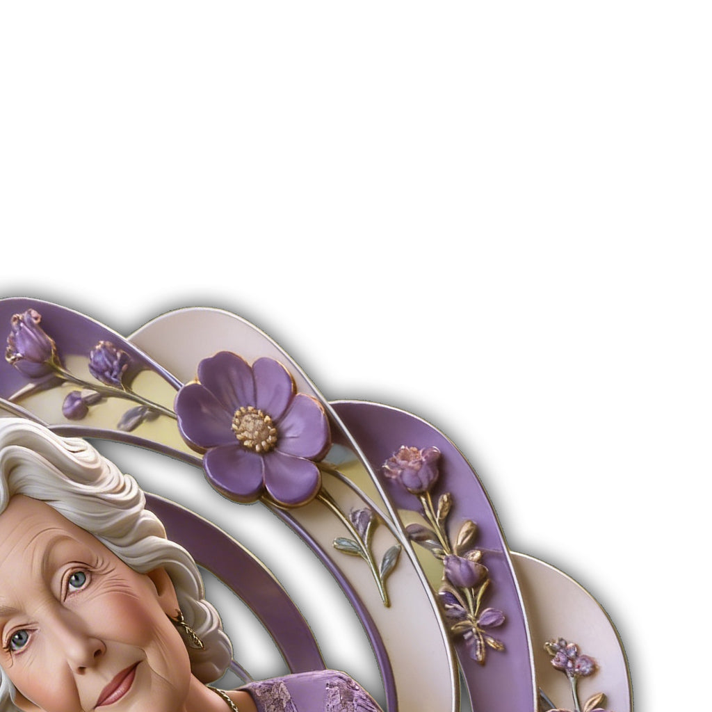 Nana Mother Garden - Personalized Grandma Cut Metal Sign