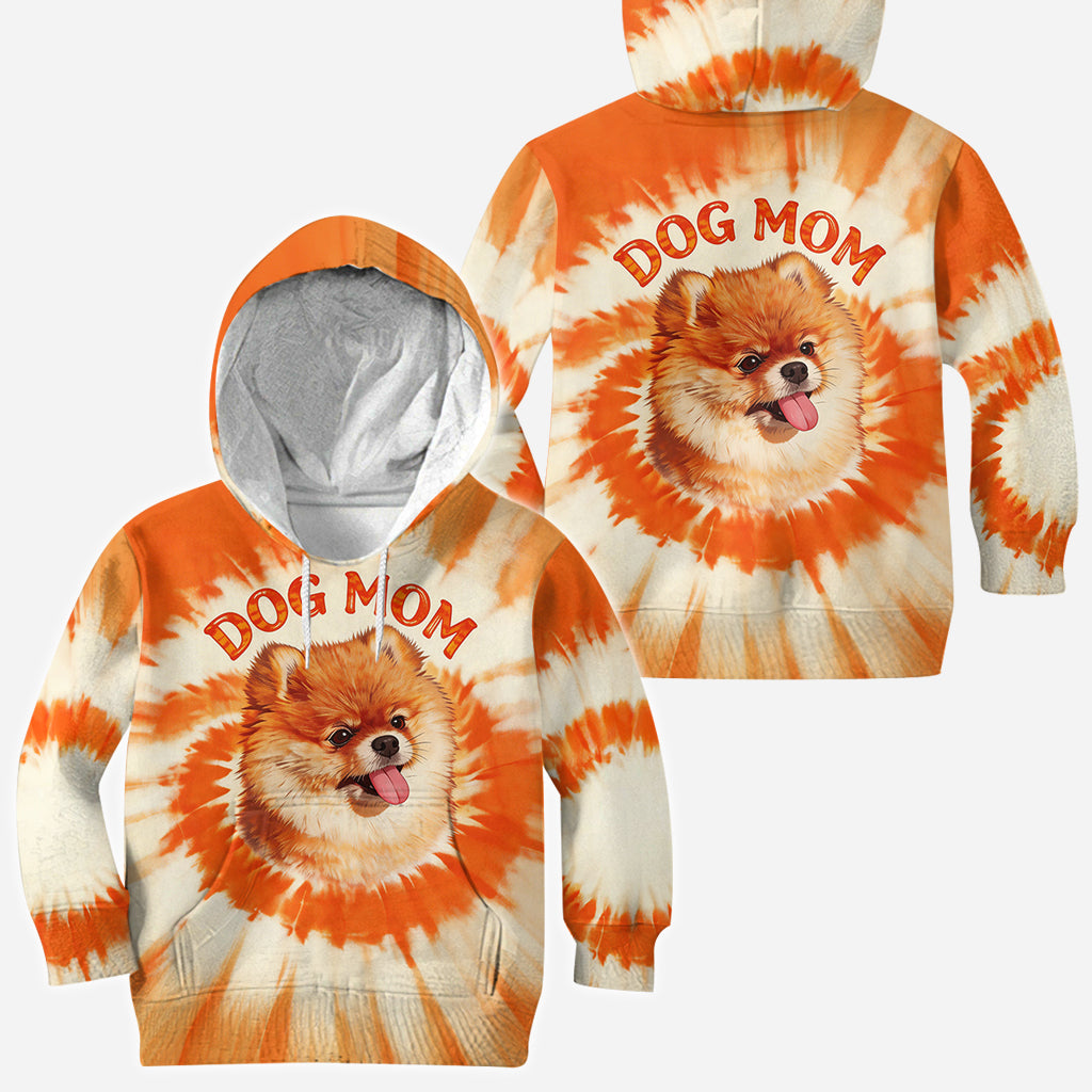Tie Dye Style Shirt For Pet Owner - Personalized Dog All Over Shirt