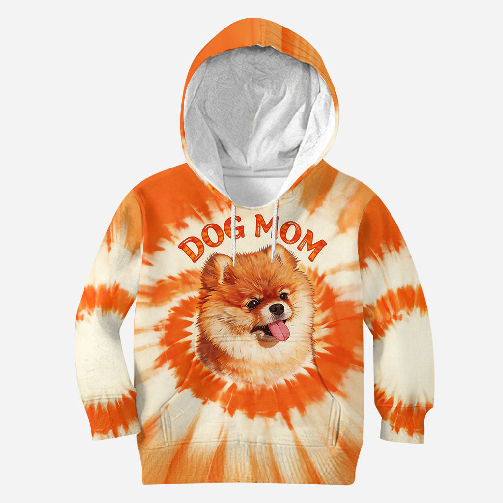 Tie Dye Style Shirt For Pet Owner - Personalized Dog All Over Shirt