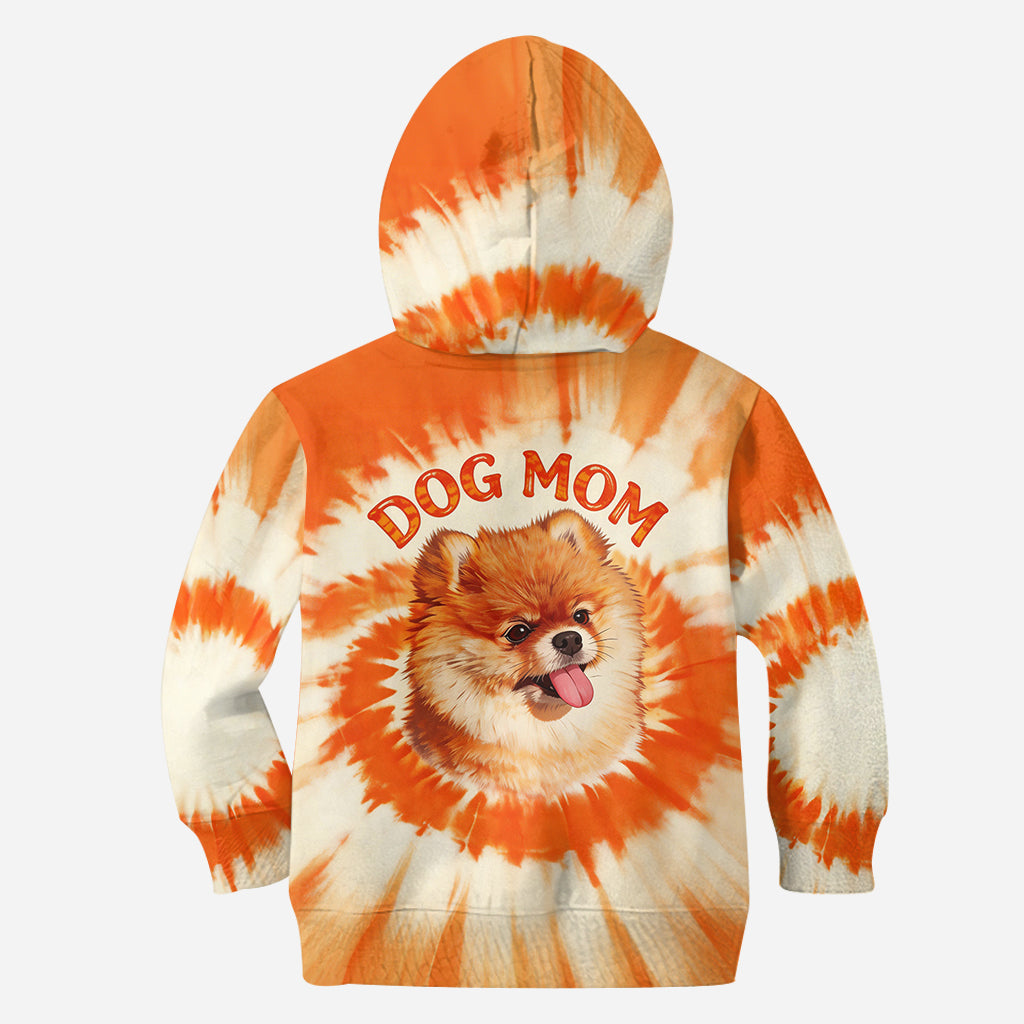 Tie Dye Style Shirt For Pet Owner - Personalized Dog All Over Shirt