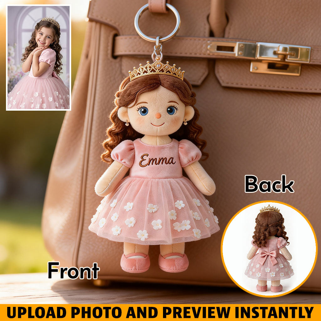 Mini Me - Personalized Kid Plush Keychain