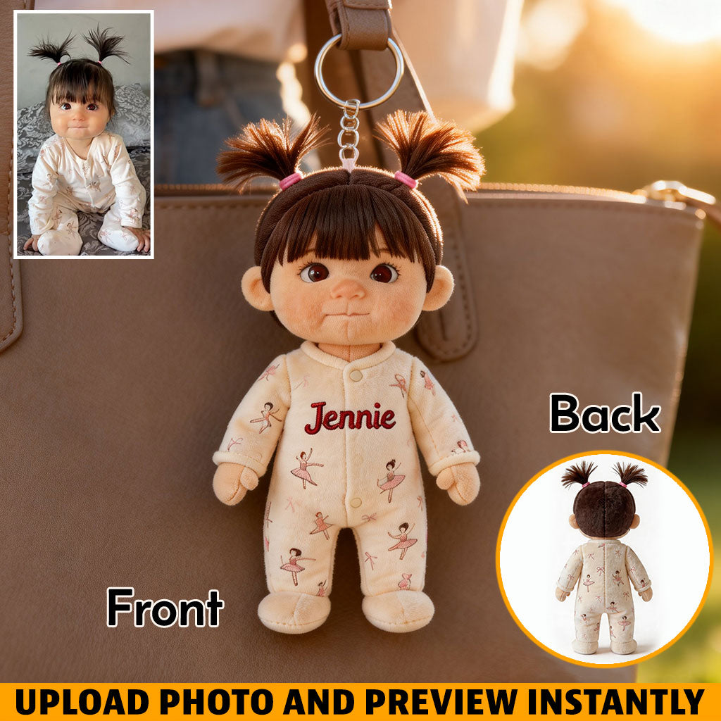 Mini Me - Personalized Kid Plush Keychain