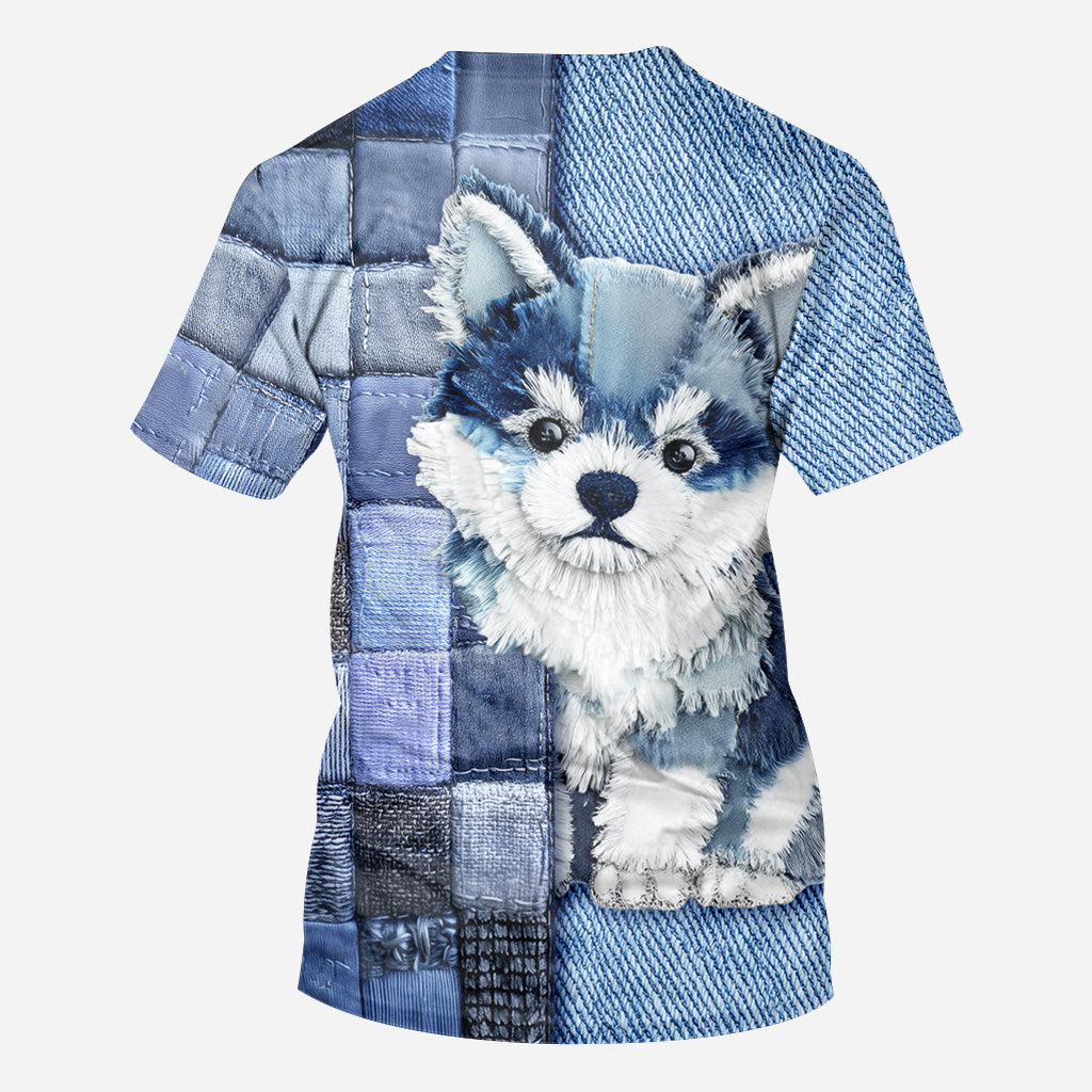Love Shiba Inu - Personalized Dog All Over Shirt
