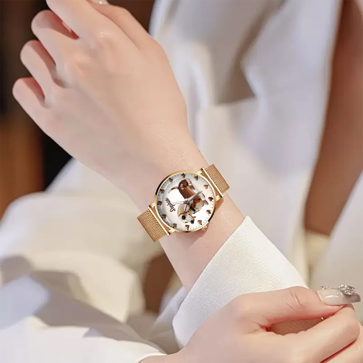 Love Dogs - Personalized Dog Women Hand Watch