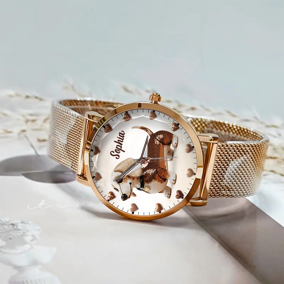 Love Dogs - Personalized Dog Women Hand Watch