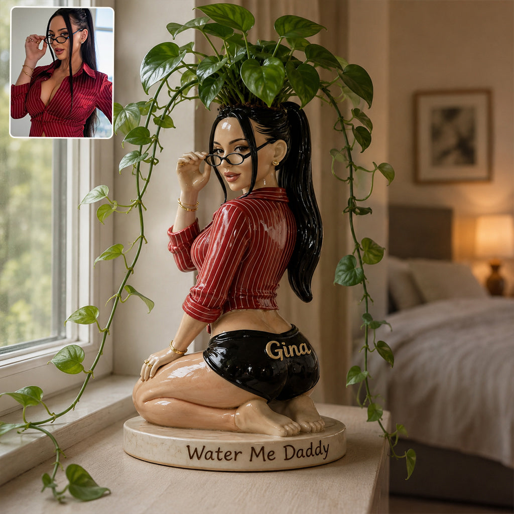 Sexy Plant - Personalized Spicy Couple Acrylic Pot