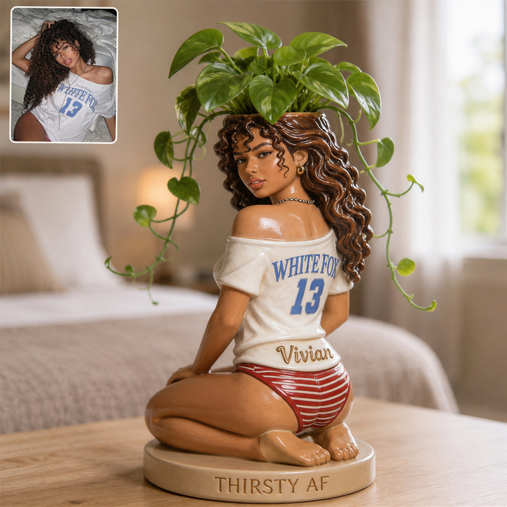 Sexy Plant - Personalized Spicy Couple Acrylic Pot