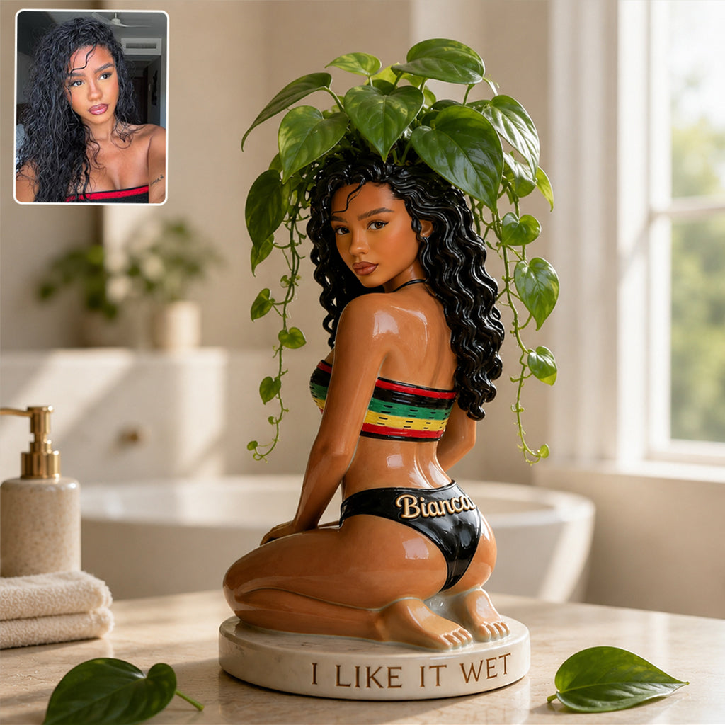 Sexy Plant - Personalized Spicy Couple Acrylic Pot