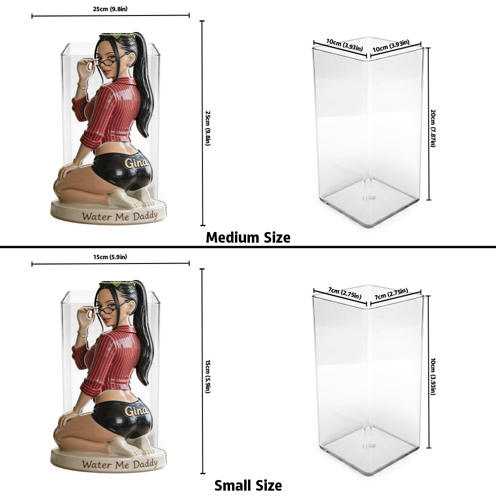 Sexy Plant - Personalized Spicy Couple Acrylic Pot