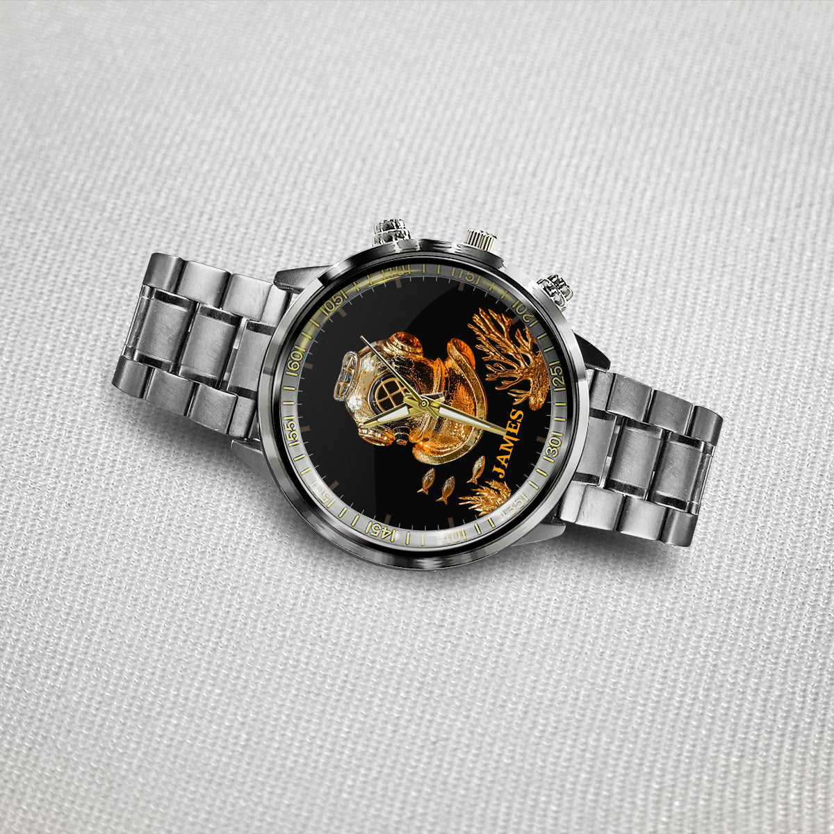 Love Scuba Diving - Personalized Scuba Diving Hand Watch