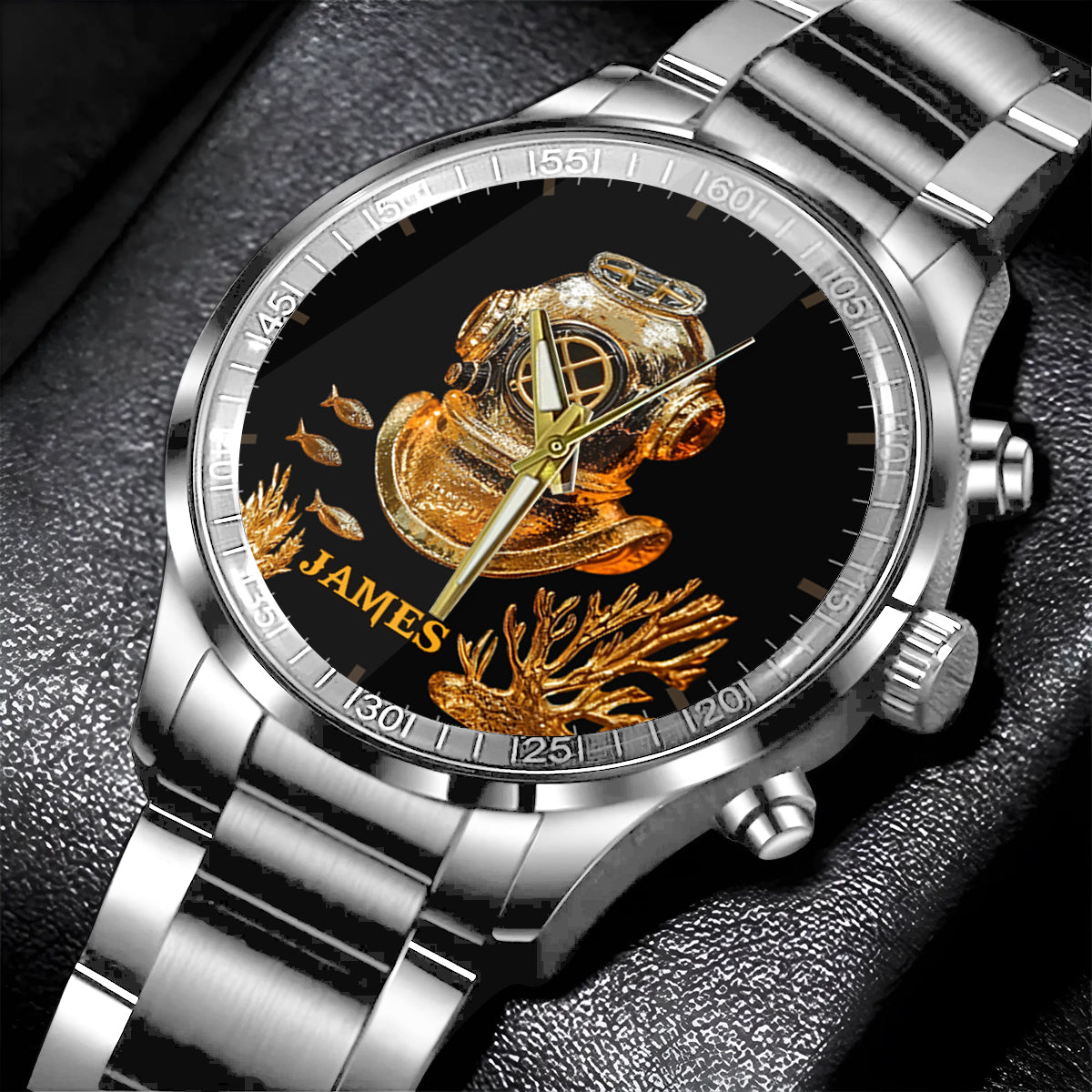 Love Scuba Diving - Personalized Scuba Diving Hand Watch