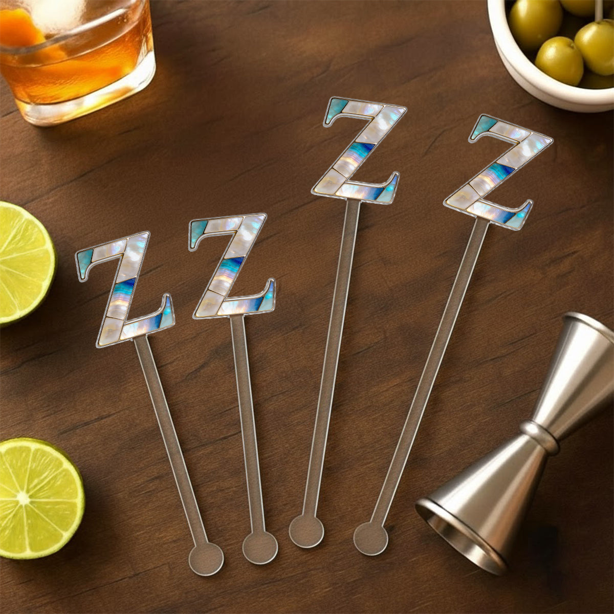 Our Lady of Grace - Personalized Christian Set Accent Mug with Acrylic Stirrers