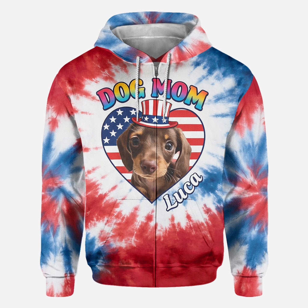 Red, White & Woof - Personalized Pet All Over Shirt