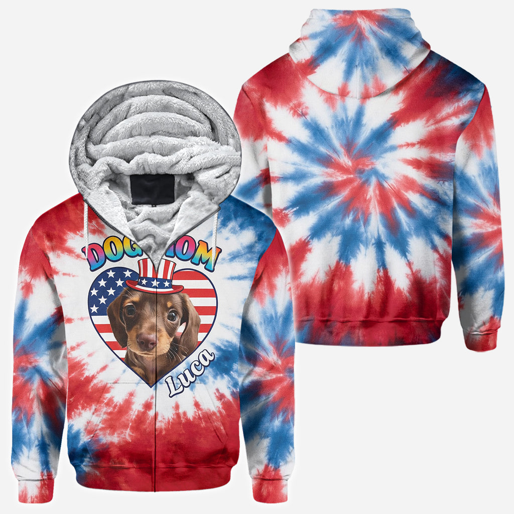 Red, White & Woof - Personalized Pet All Over Shirt