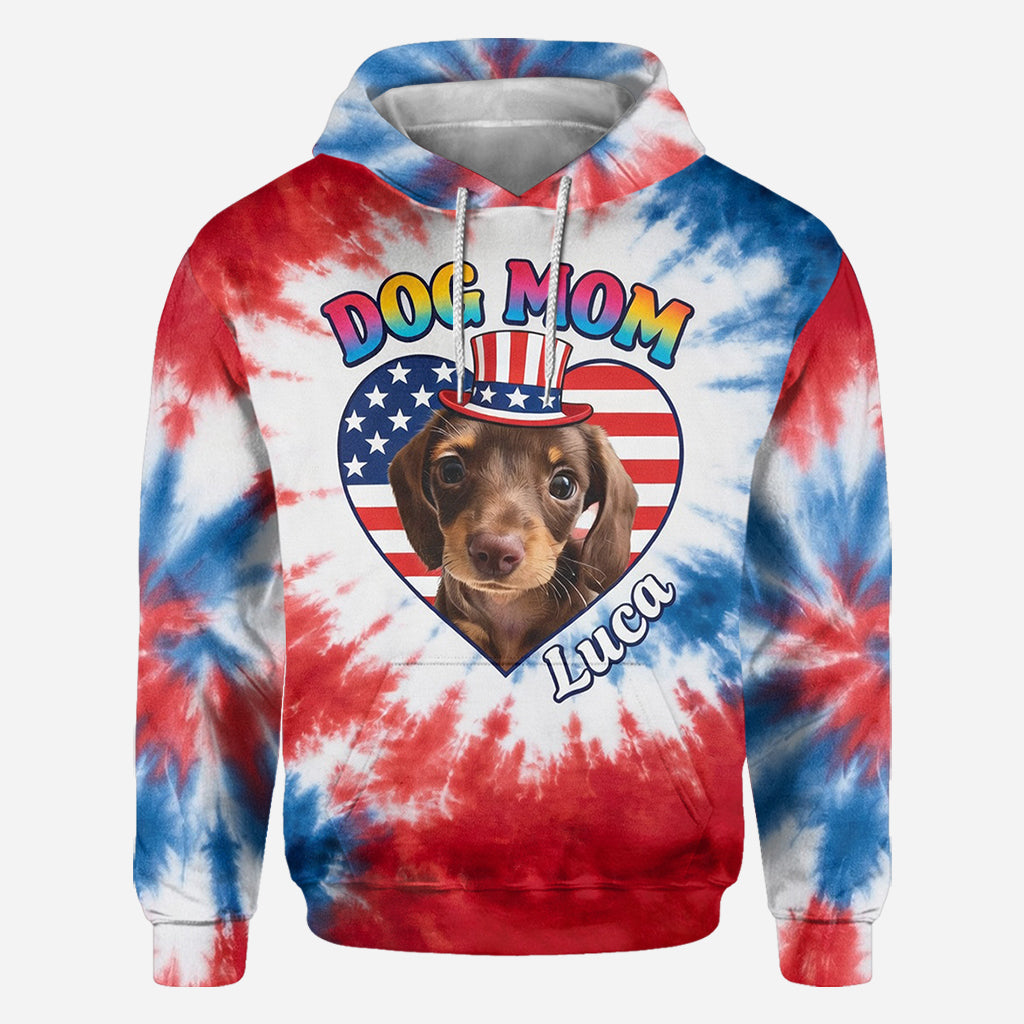 Red, White & Woof - Personalized Pet All Over Shirt