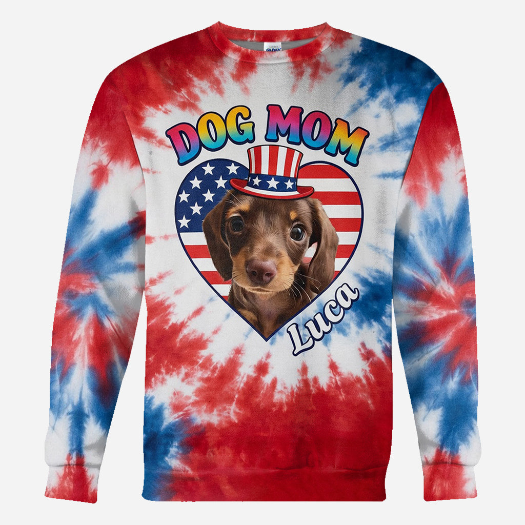 Red, White & Woof - Personalized Pet All Over Shirt