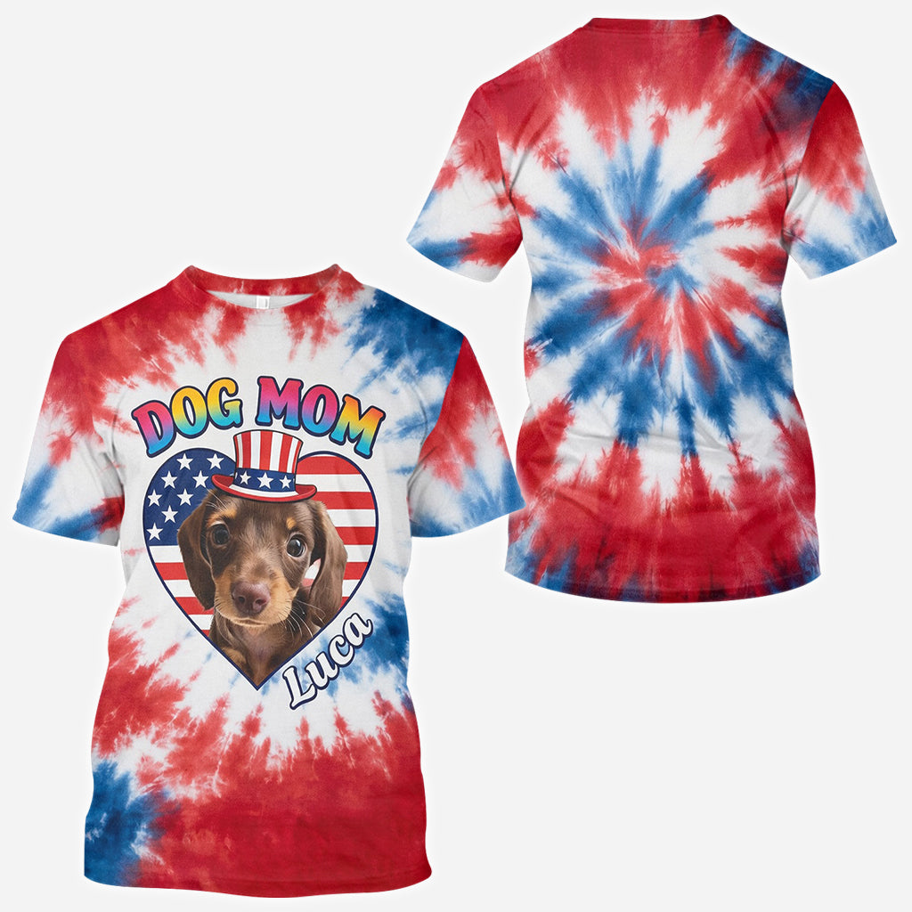 Red, White & Woof - Personalized Pet All Over Shirt